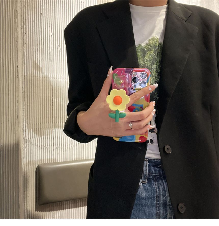 Flower Case Phone Print