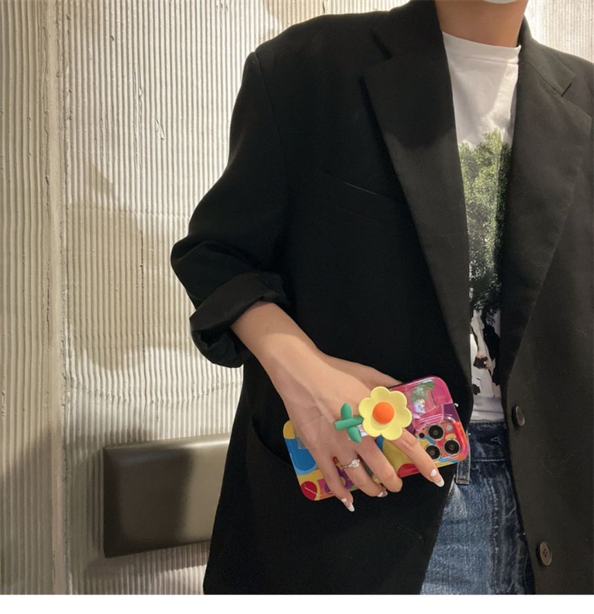 Flower Case Phone Print