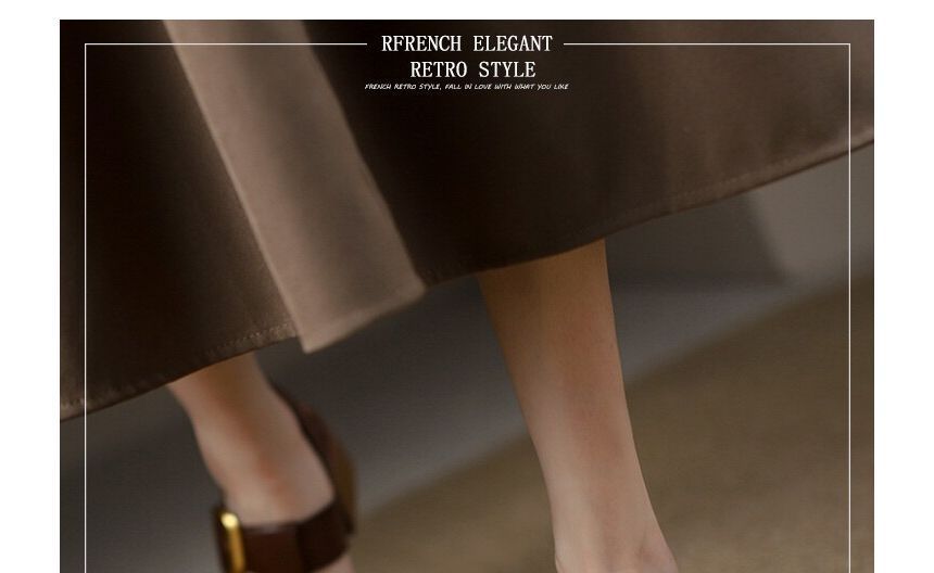 Heel Chunky Sandals Slingback