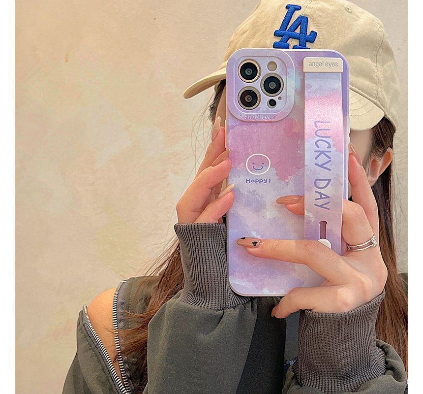 Smiley Strap Case Phone