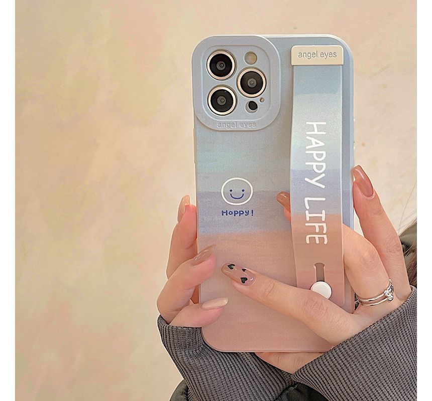 Smiley Strap Case Phone