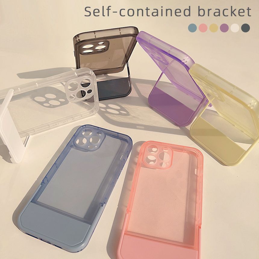 Phone Case Transparent Stand