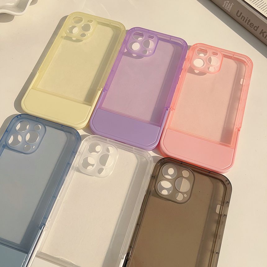 Phone Case Transparent Stand