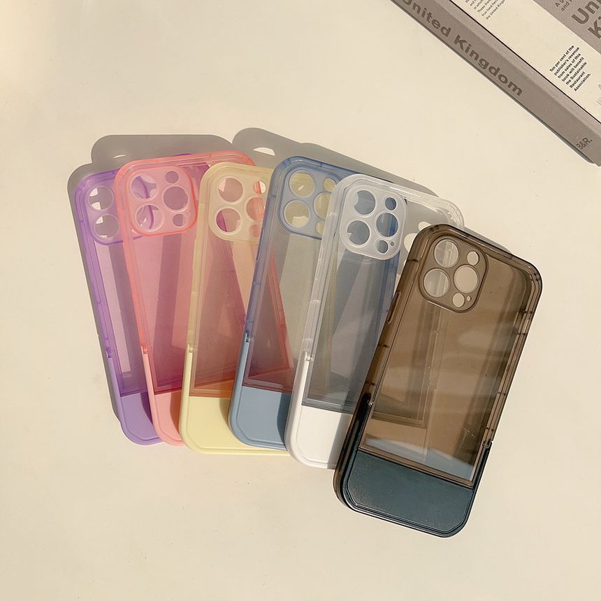 Phone Case Transparent Stand