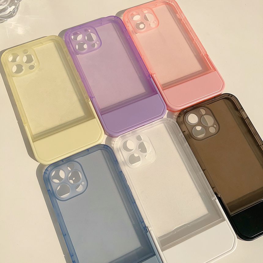 Phone Case Transparent Stand