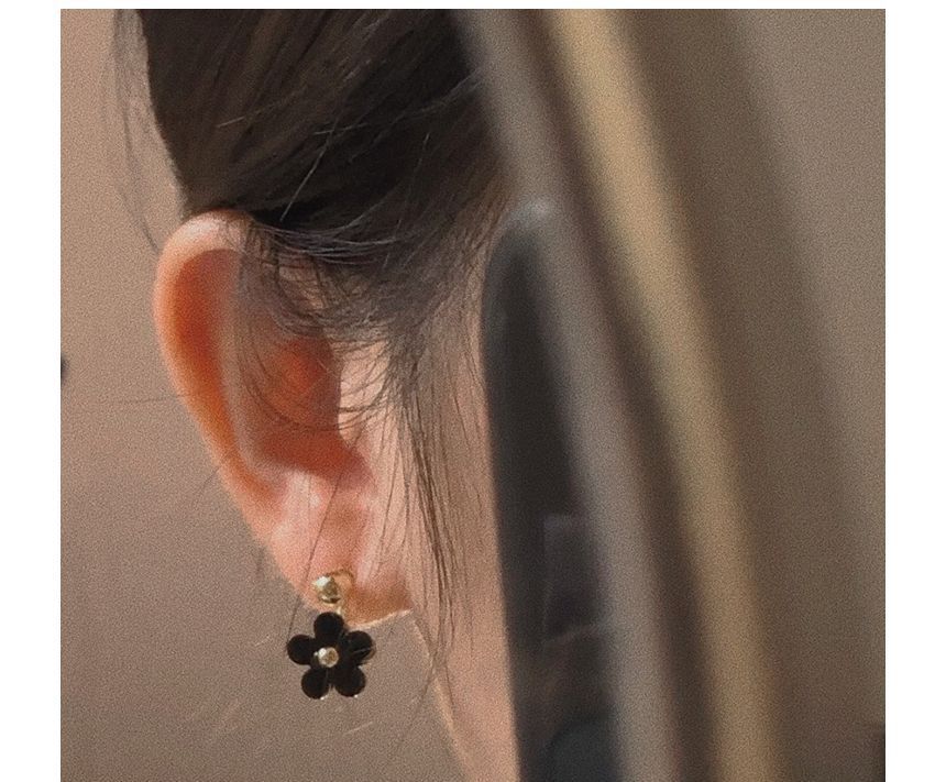 Floral Drop Earring