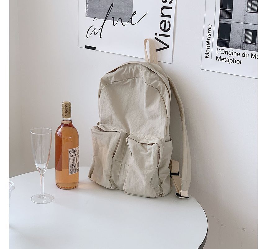 Zip Backpack Nylon