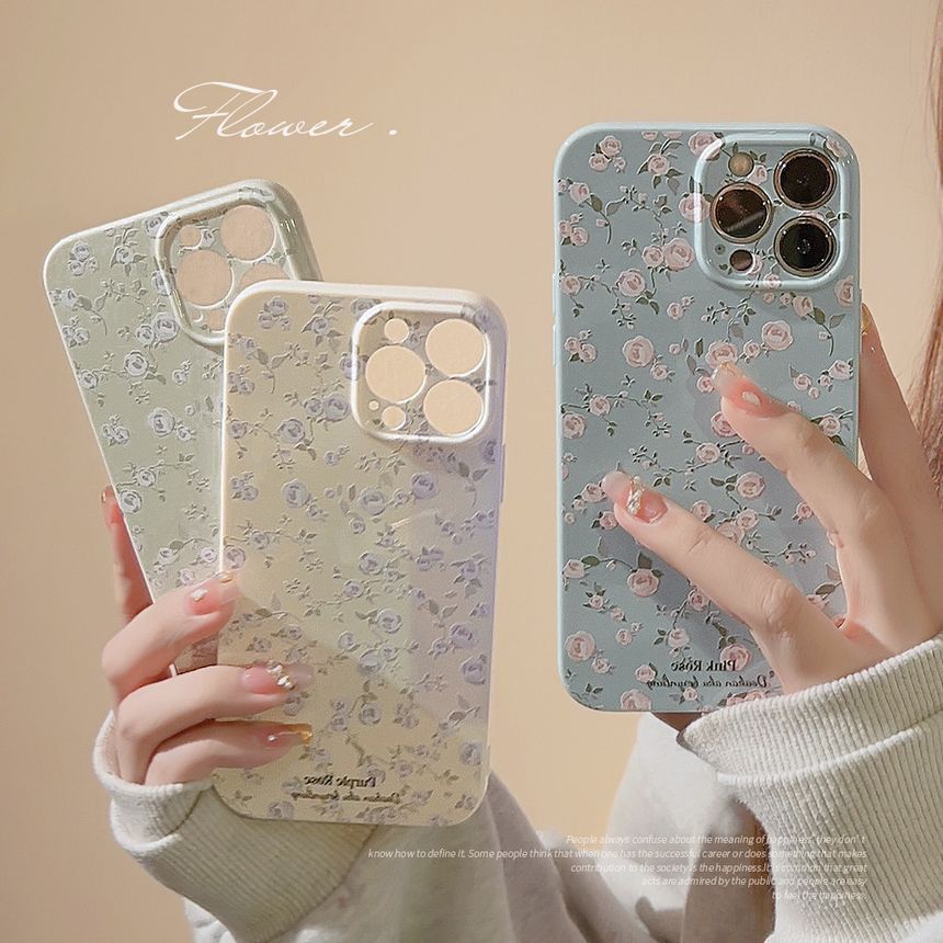 Floral Case Phone