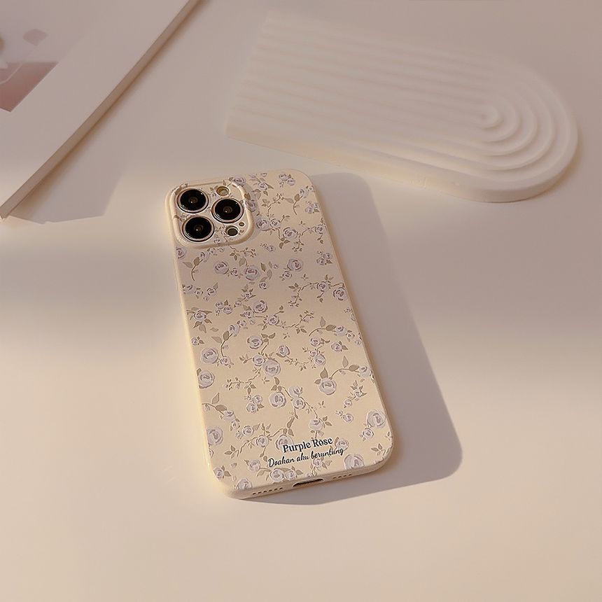 Floral Case Phone
