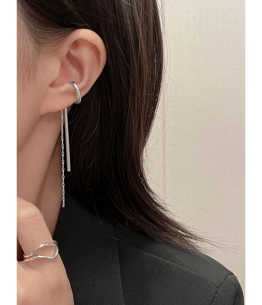 Alloy Fringed Earring Cuff