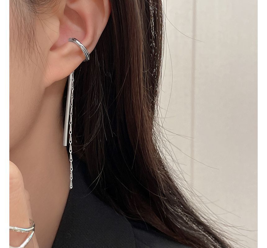 Alloy Fringed Earring Cuff