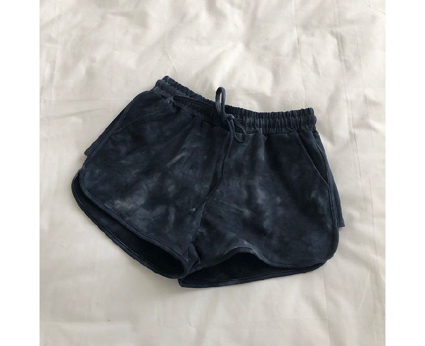 Dye Pants Tie Drawstring Hot Waist