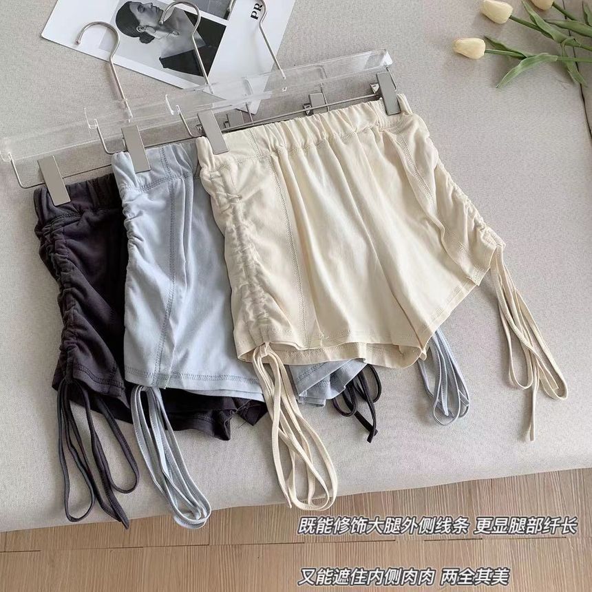 Hot Mid Pants Rise Plain