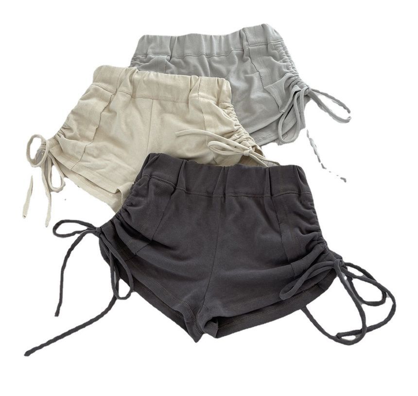 Hot Mid Pants Rise Plain