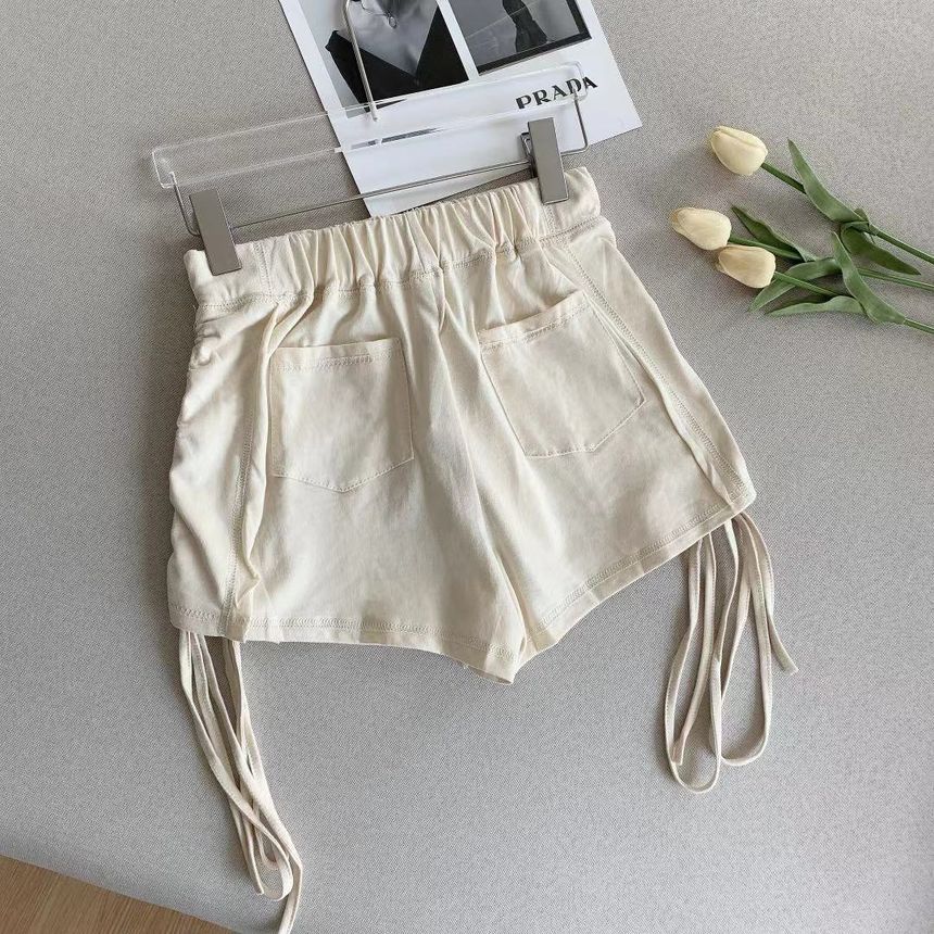 Hot Mid Pants Rise Plain