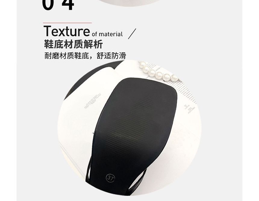 Heel Chunky Flip-Flops