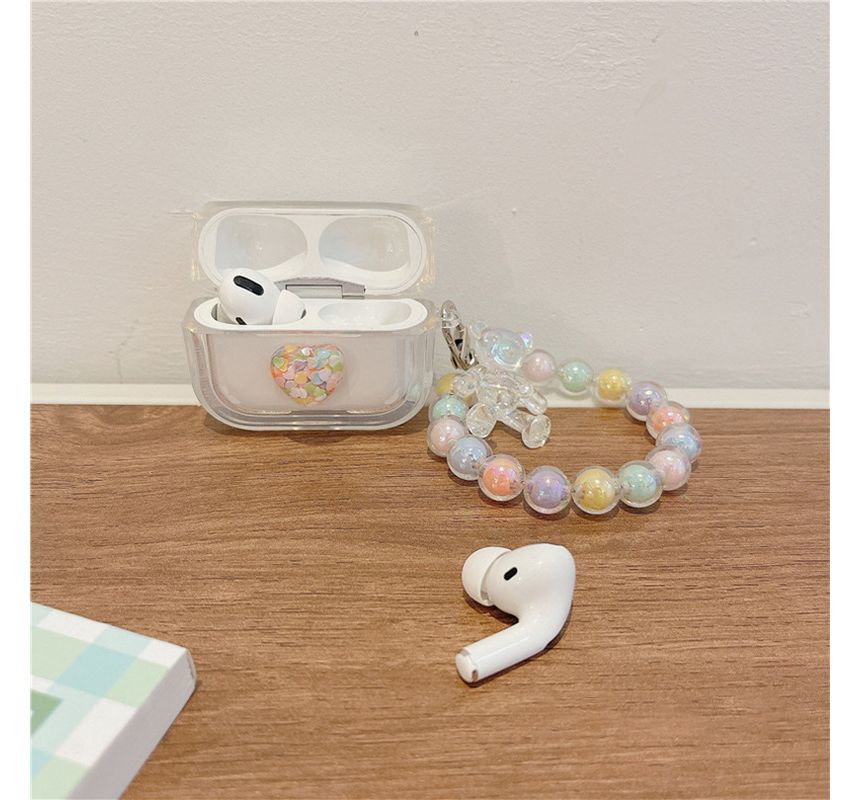 Earphone Pro AirPods Heart Skin / Bear Case