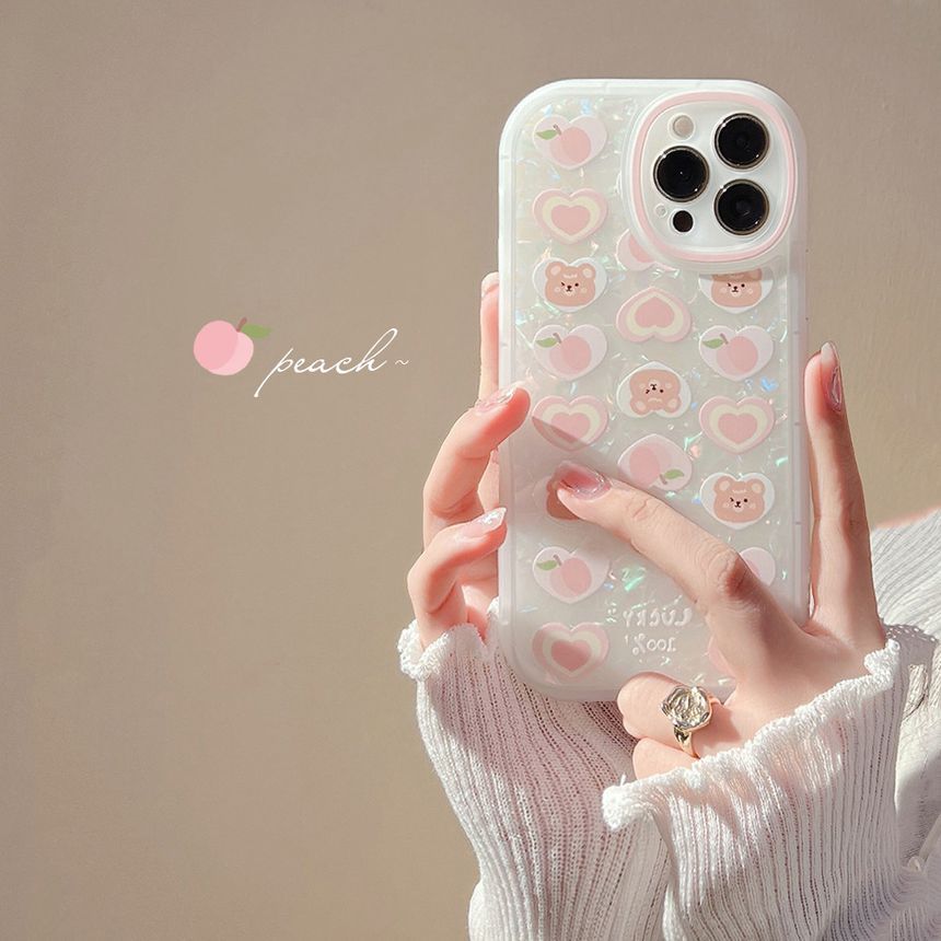 Heart Bear Case Phone