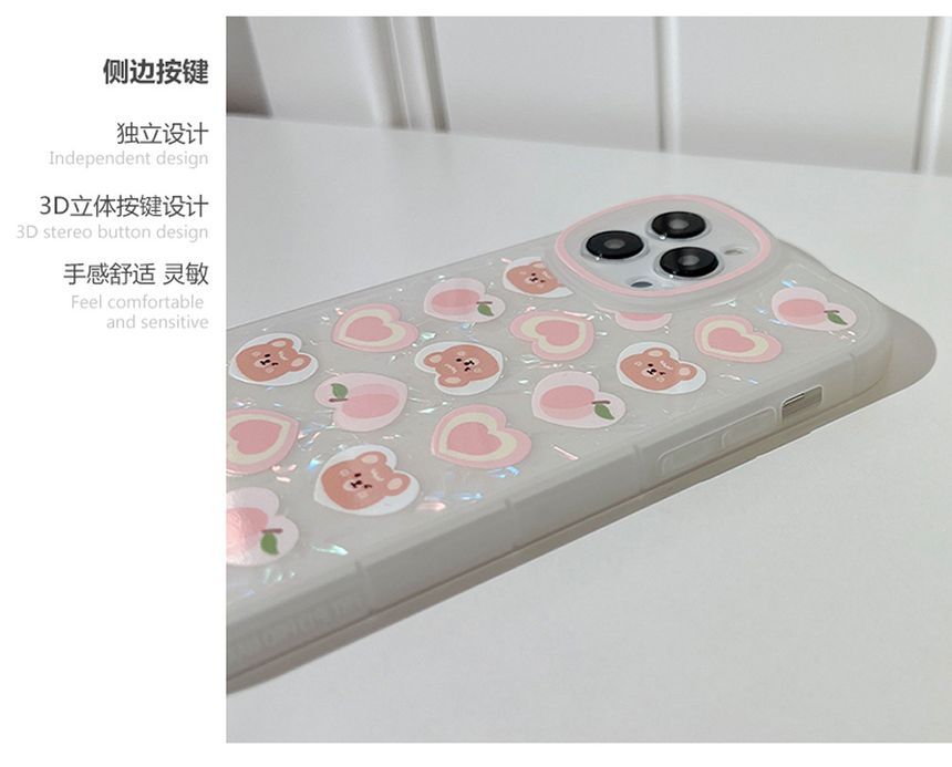 Heart Bear Case Phone