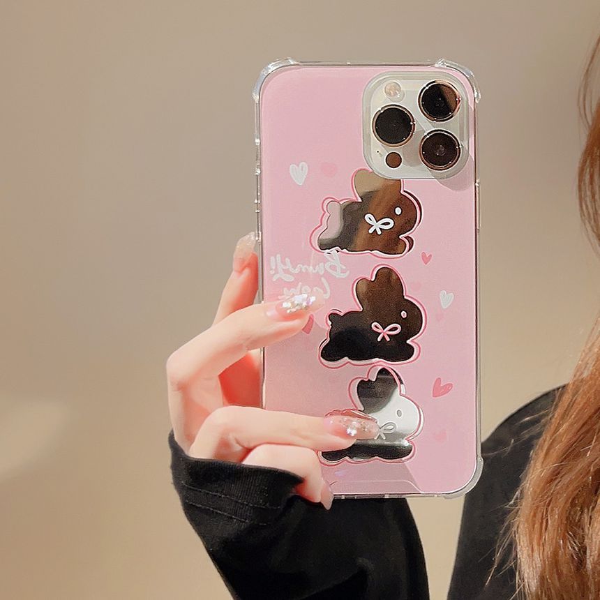 Mirrored Rabbit Phone Case