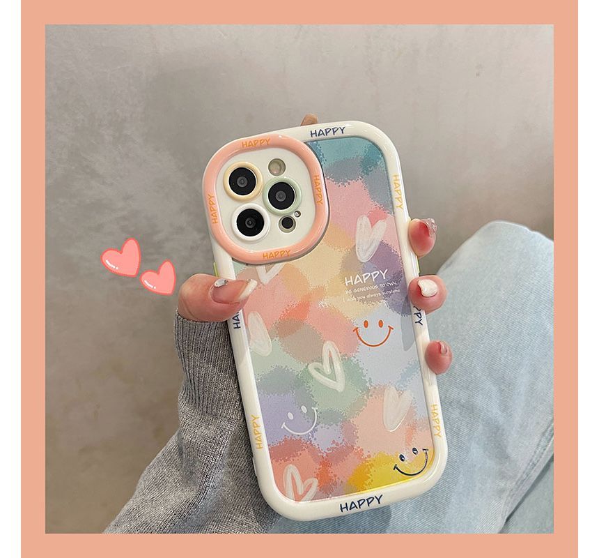 Heart Phone Case Smiley