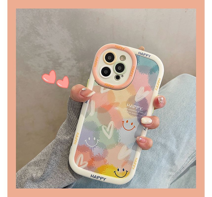 Heart Phone Case Smiley