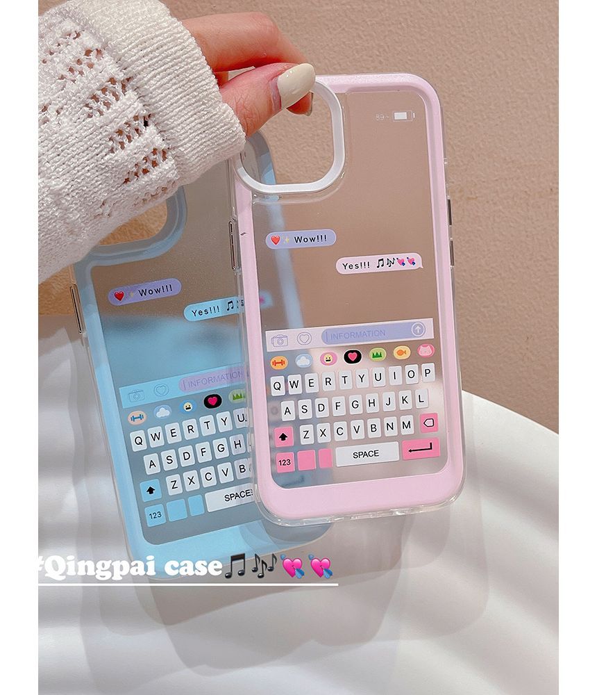Phone Keyboard Case Print