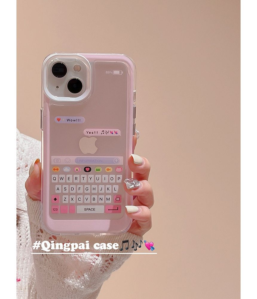 Phone Keyboard Case Print