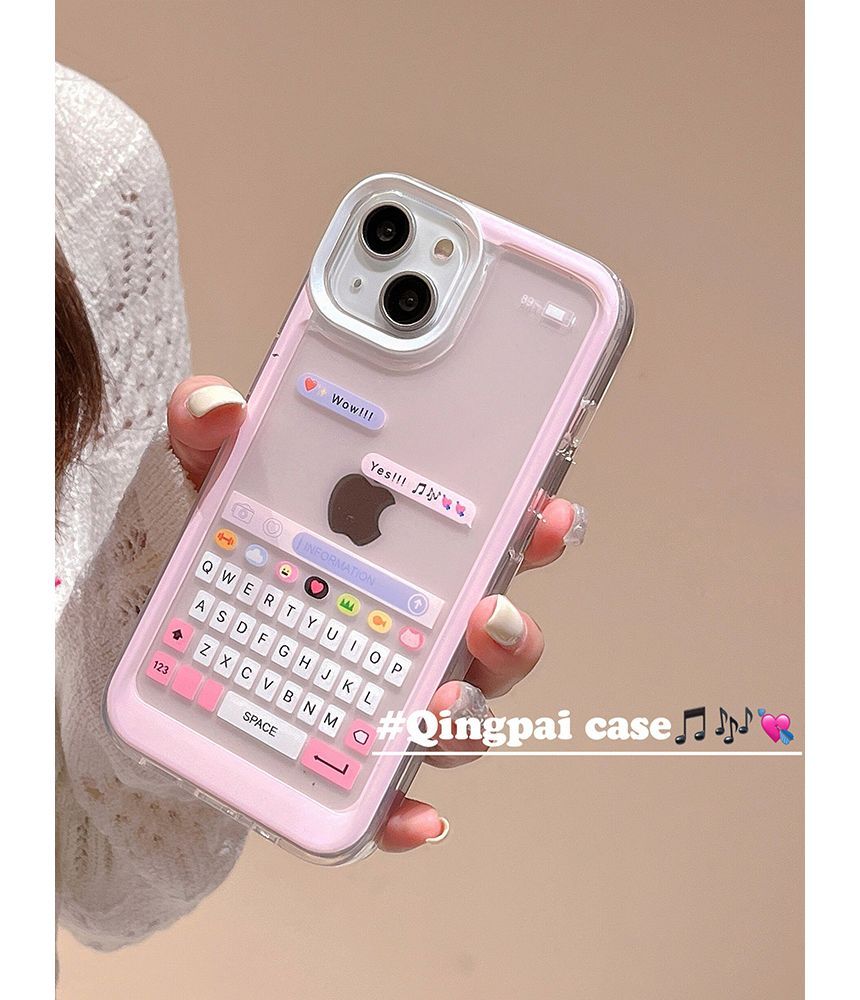 Phone Keyboard Case Print
