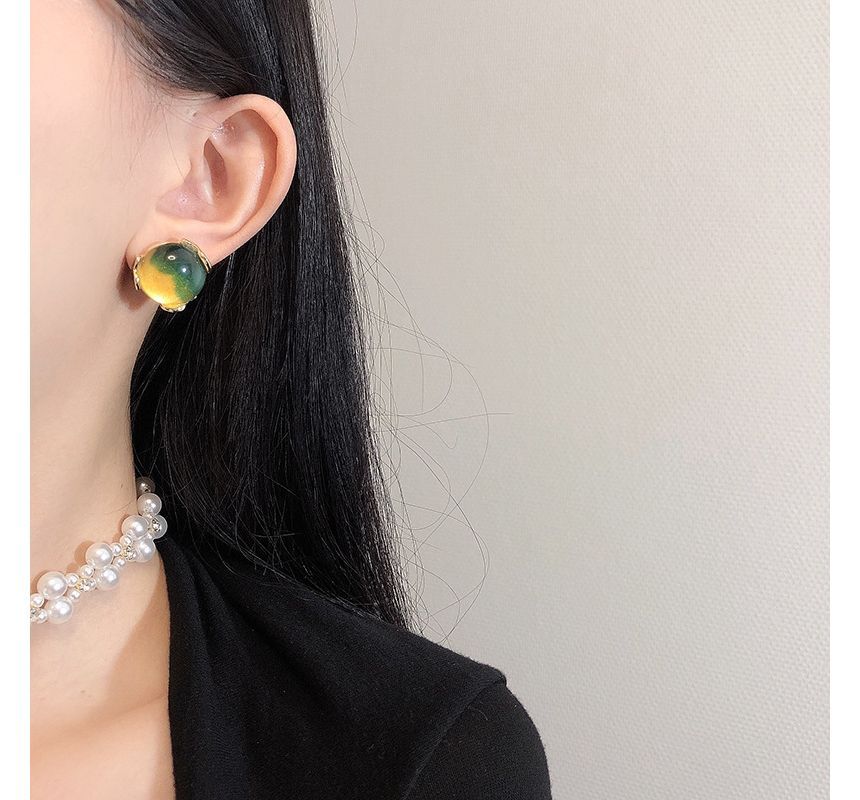 Faux Pearl Alloy Choker Gemstone