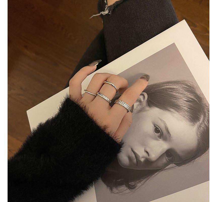 Ring Set (various Open of Alloy designs) 4: