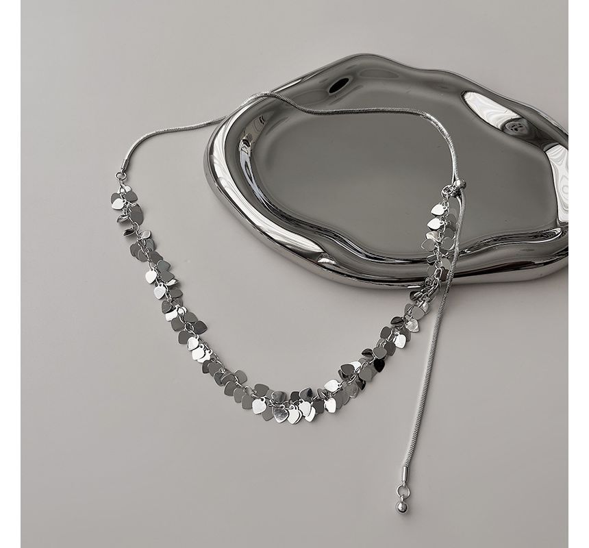 Alloy Heart Choker