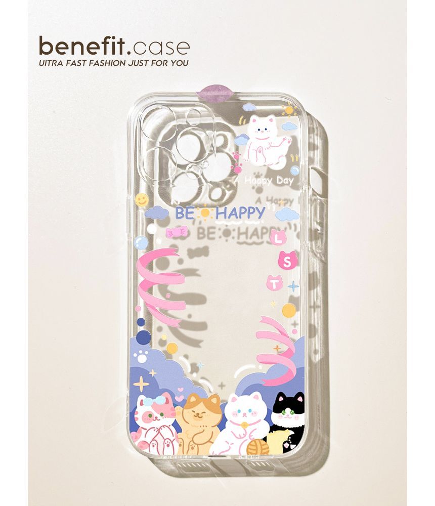 Cat Phone Case Transparent