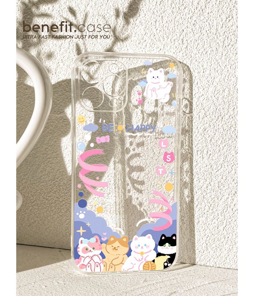 Cat Phone Case Transparent