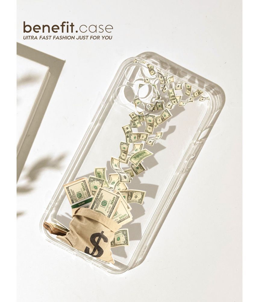 Case Money Phone Bag Transparent