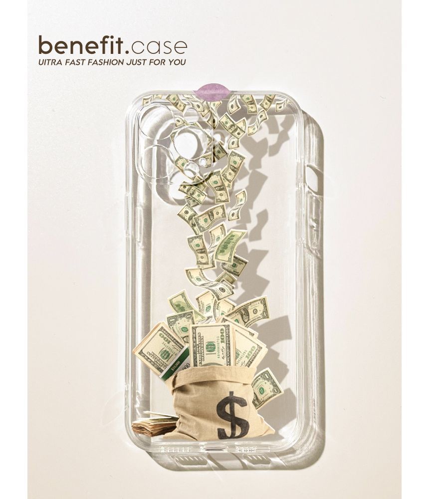Case Money Phone Bag Transparent