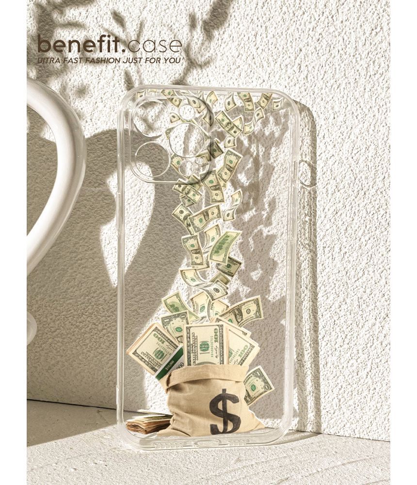 Case Money Phone Bag Transparent