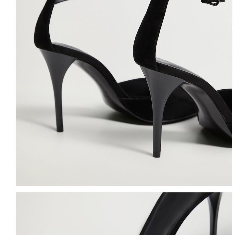 Pumps Plain High-Heel Pointed D'Orsay
