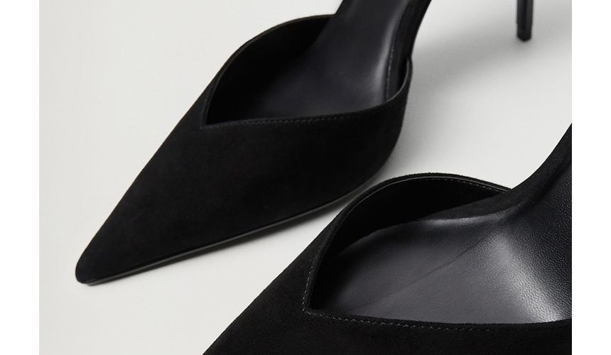 Pumps Plain High-Heel Pointed D'Orsay