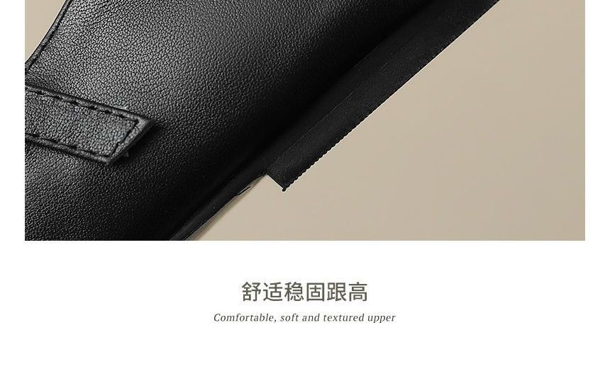 Pointed Buckled Flats Strap