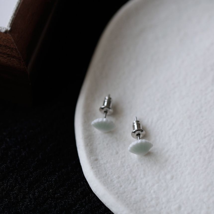 Sterling Shell Silver Earring