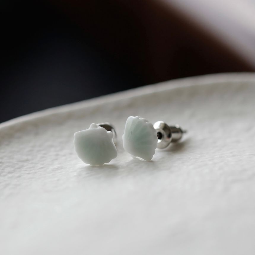 Sterling Shell Silver Earring