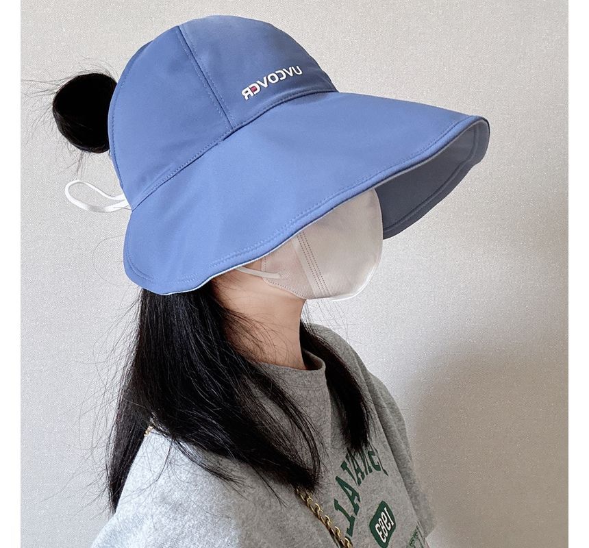 Open Hat Top Lettering Sun