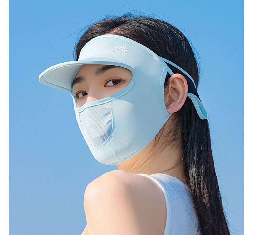 with Sun Face Plain Cover Protection Brim