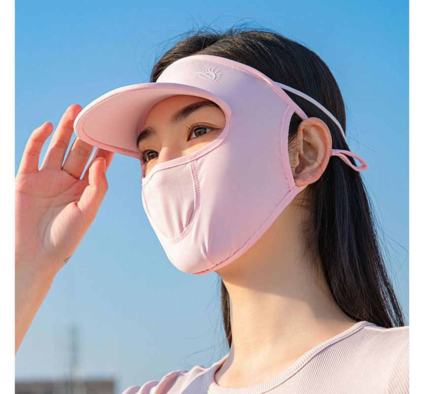 with Sun Face Plain Cover Protection Brim