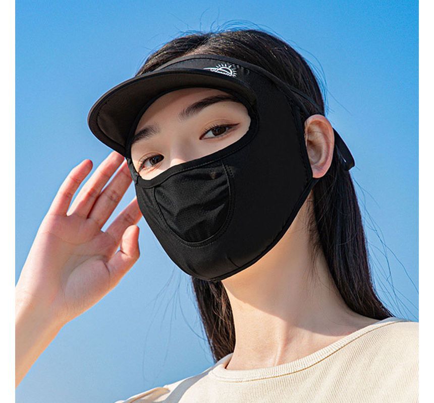 with Sun Face Plain Cover Protection Brim