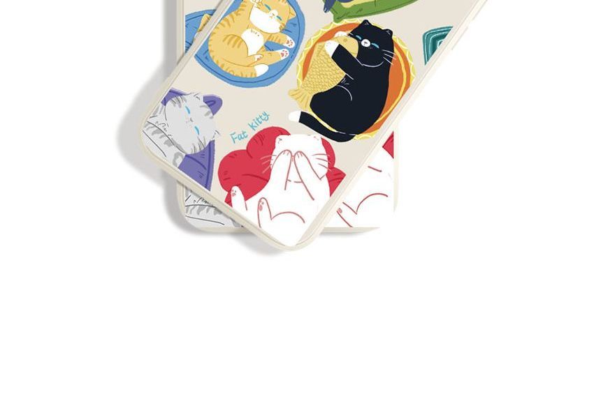 Phone Case Cat Sleeping Print