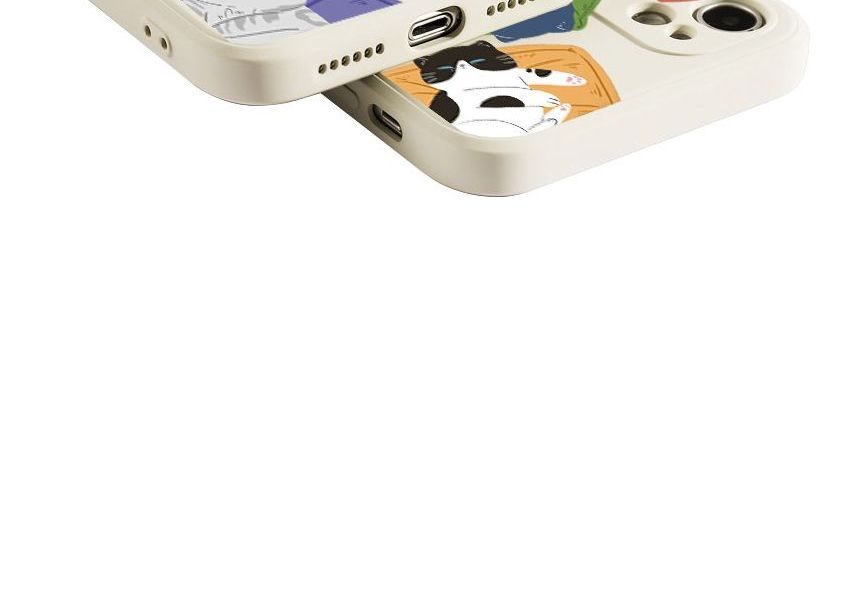 Phone Case Cat Sleeping Print