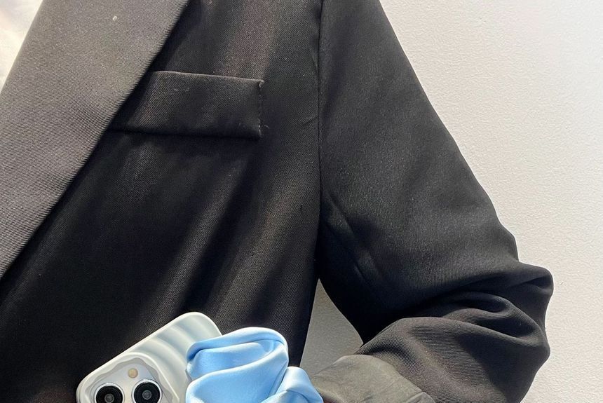 Fabric Phone Shirred Case Strap