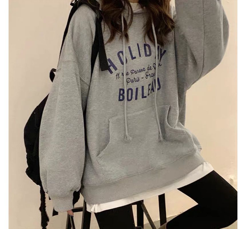 Hoodie Oversized Lettering